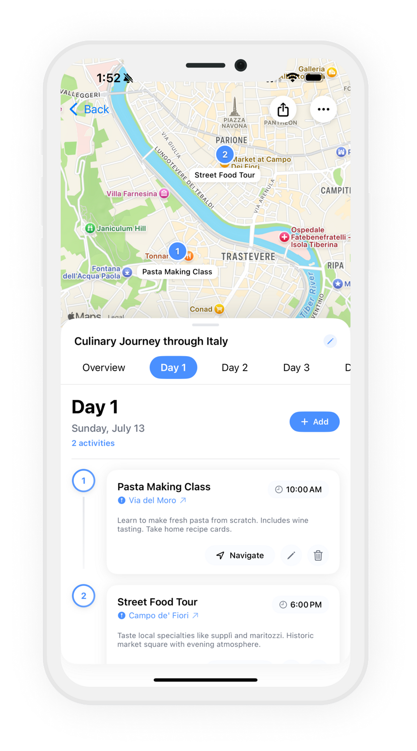 Wanderjoy - AI Itinerary Planner | Travel Itinerary Maker & Tracker
